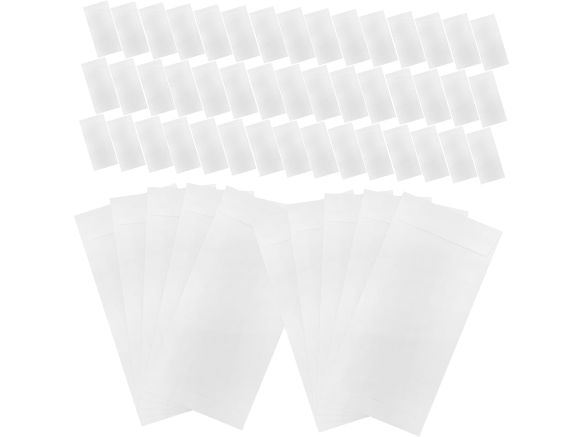 120 sobres de papel para invitaciones/tarjetas (autoadhesivos)