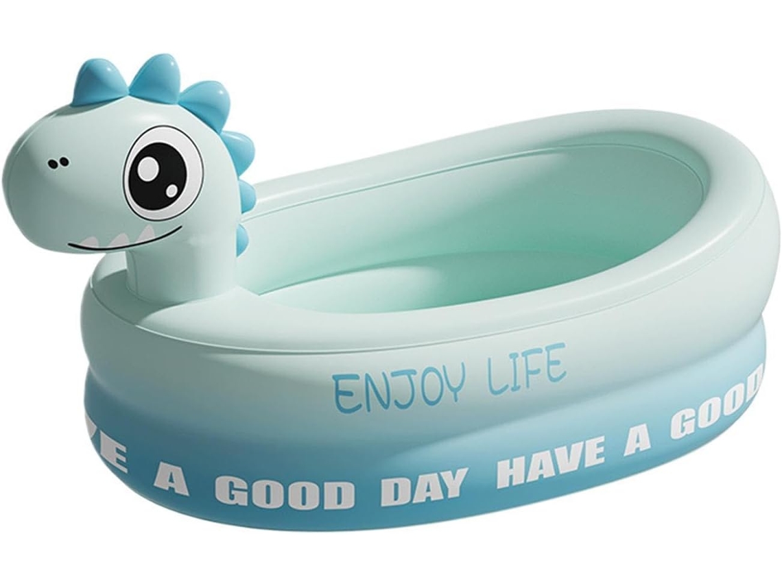 Piscina Hinchable Para Niños – Con Dinosaurio Y Conejo Divertido, Piscina Hinchable Con Piscina De Bolas Para Niños,