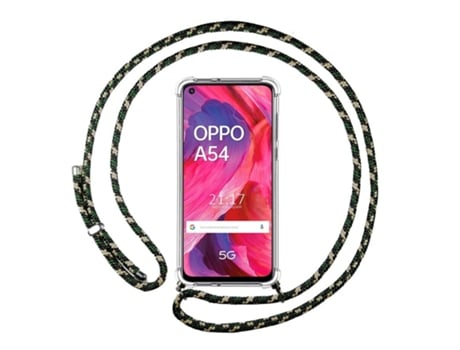 Carcasa Oppo A54 5G / A74 5G TUMUNDOSMARTPHONE Colgante Verde