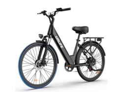 Bicicleta Eléctrica Urbana Urlife E26 Para Adultos, 250 W, 36 V, 13 Ah, Gran Autonomía, 7 Velocidades, Suspensión Delantera