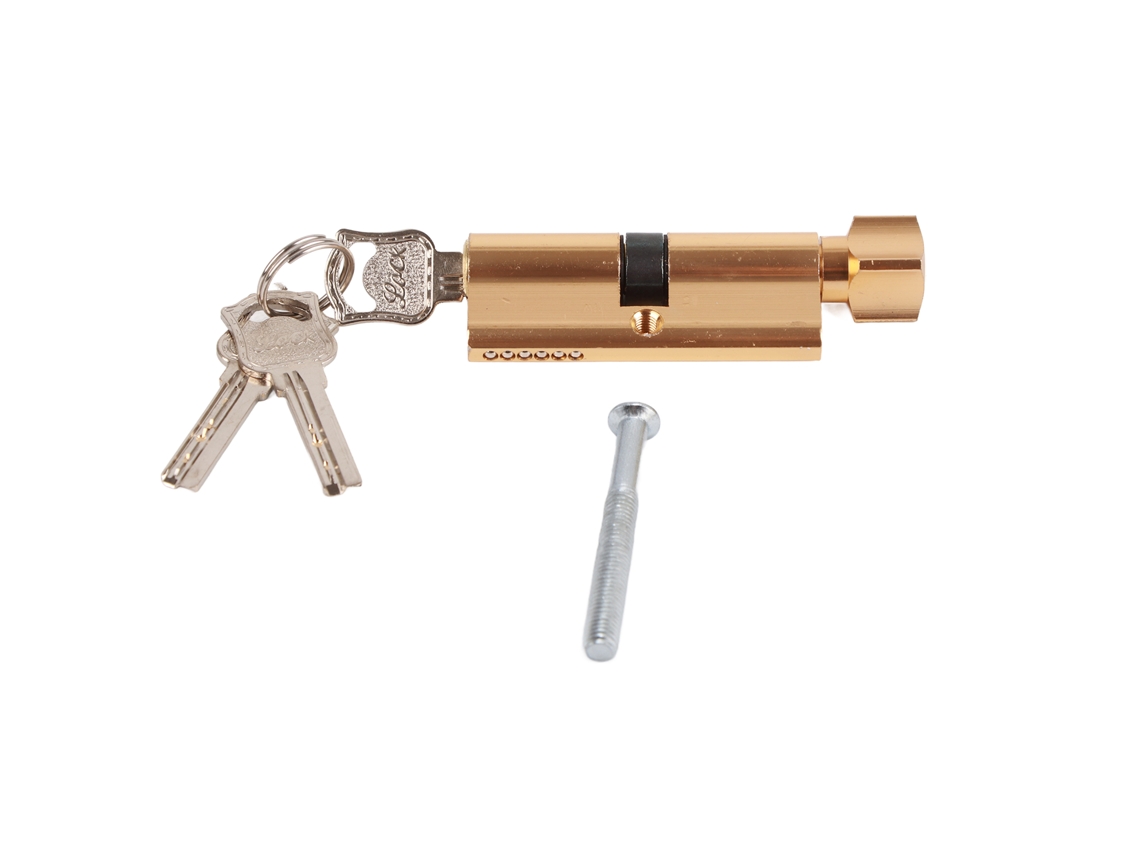 2026 Store-cerradura De Cilindro Con Llave Para Puerta Armario Cajón Buzón Seguridad Hogar Aluminio Oro