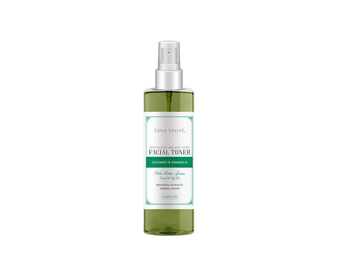 Tónico Revitalizante Y Antiedad Con Pepino & Hammamelis 200 Ml