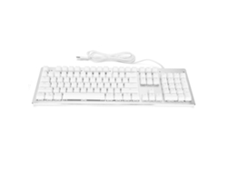 Teclado Mecánico De 104 Teclas, Retroiluminación Rgb, Conexión Usb Con Cable, Carga Inalámbrica, Para Juegos - Blanco