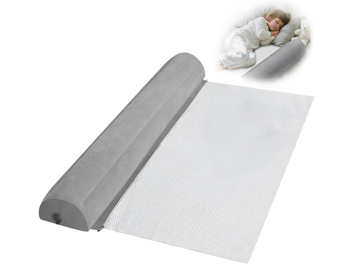 Barreira De Segurança Para Cama De Criança Ohpa Jh-0419 Cinza 130*20*15cm