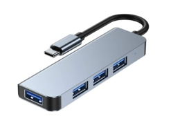 Adaptador de concentrador USB C negro YIZHOOD Inf105