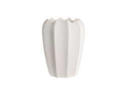 Macetero Fibra Vidrio Blanco 40x40x51cm
