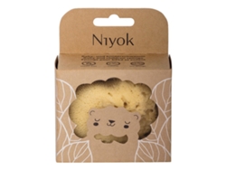 Esponja Natural Para Bebé Y Niño Niyok (aprox. 8 X 7 Cm)