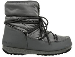 Botas MOON BOOT Low Nylon WP 2 Mujer (38 - Gris)