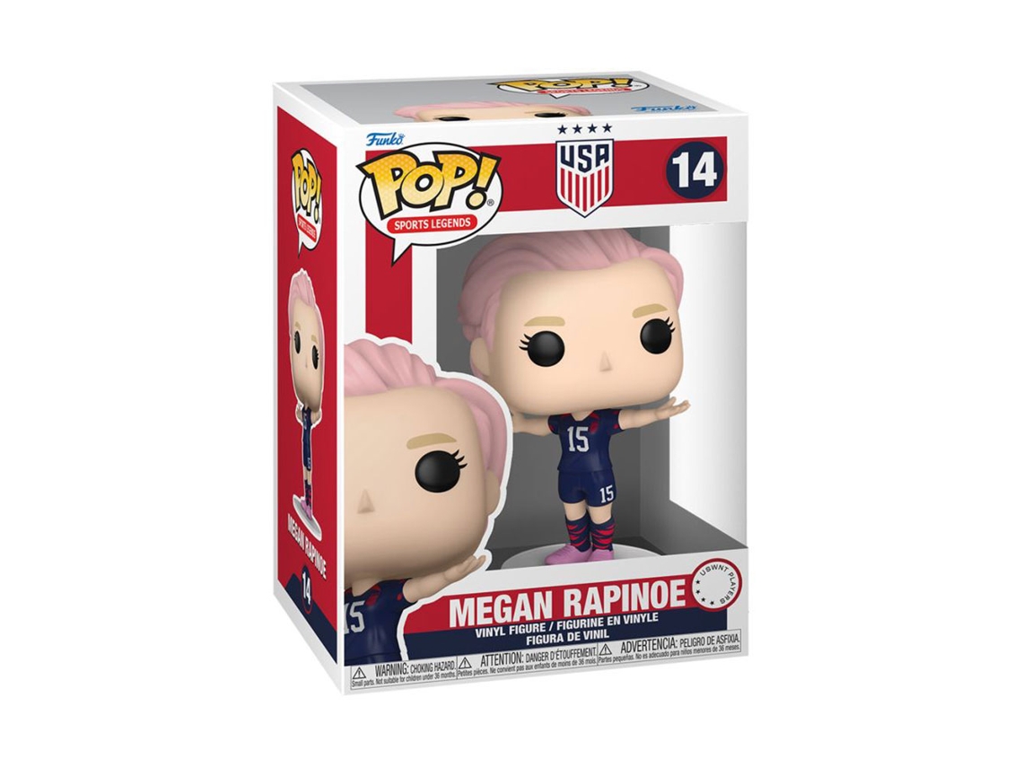 Figura Funko USWNT Megan Rapinoe Pop! Vinilo
