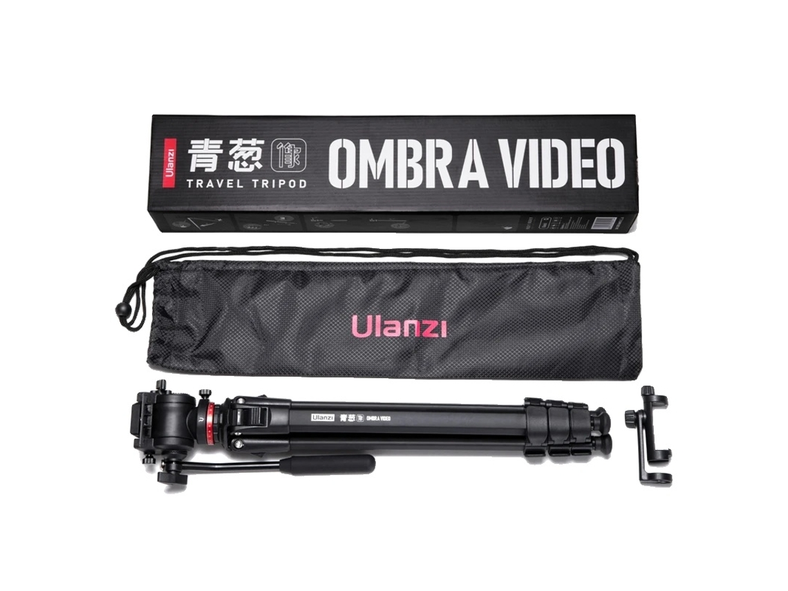 Trípode profesional de aluminio, compatibilidad versátil, cabezal de bola de giro suave, MT 56 OEM