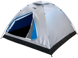 Tienda de Campismo AKTIVE 52687 Cinza 4 pessoas (205x205x130cm)