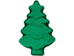 Molde De Silicona Para Árbol De Navidad, Molde Para Pasteles De Un Solo Orificio, Herramienta Práctica Y Ergonómica Para Decorar Pasteles En