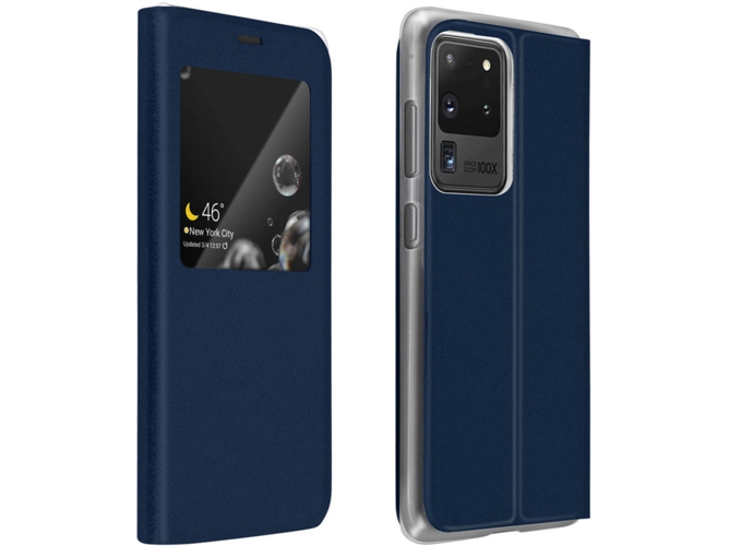 Funda Samsung Galaxy S20 Ultra AVIZAR Ventana Azul