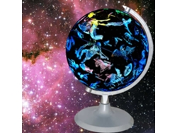 Globo Led Iluminado 2 En 1, De 8 Pulgadas, Con Constelaciones Para Enseñanza Y Decoración.
