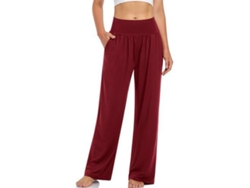 Pantalones Deportivos Casuales De Cintura Alta Y Tejido Grueso Para Mujer Con Bolsillo, Ideales Para Yoga Y Relajación.