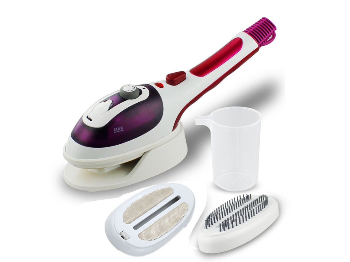 Plancha de vapor portátil Gertiz con 3 ajustes de temperatura para eliminar eficazmente las arrugas de la ropa (morado)