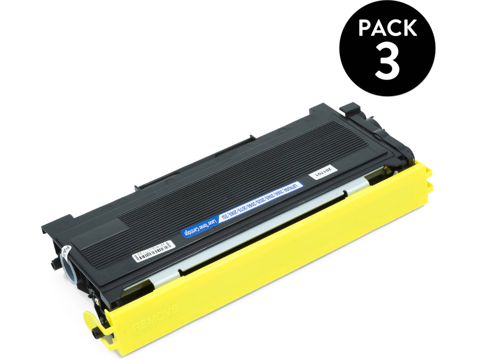 Pack 3 Cartuchos ZP TTN2000-III