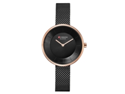 Reloj De Aleación De Moda Para Mujer, Reloj Minimalista De Cuarzo, Estilo Delgado Y Ligero Para Mujer.