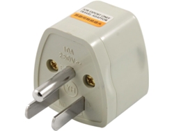 Adaptador Convertidor Enchufe Estadounidense 3 Pines 250 V Ca Enchufes Australia, Ue Reino Unido