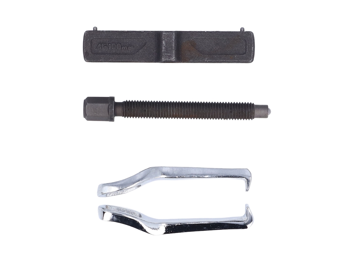 Extractor De Rodamientos Reversible De 2 Mordazas, De Acero Crv, Para Poleas De Engranajes Internas Y Externas.