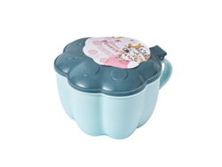 Caja Para Especias Gato Kitchen De Color Azul Claro Con 4 Compartimentos Y Tapa A Presión.