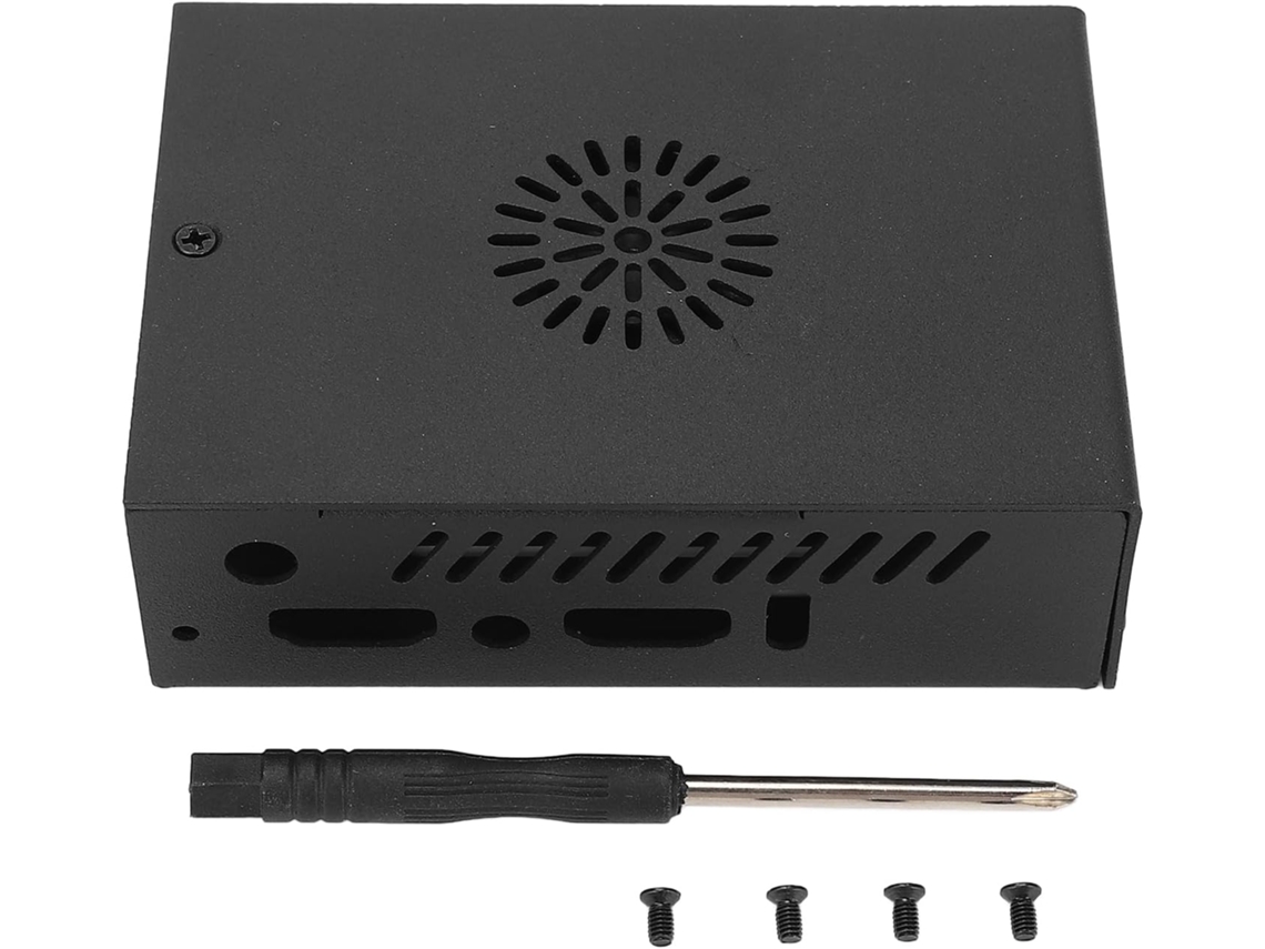 Carcasa protectora de aluminio para ventilador Orange Pi 5 Pro SFUSHOS