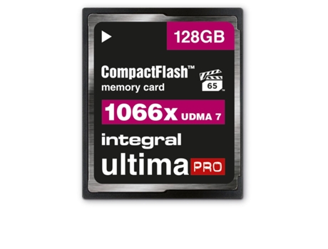 Tarjeta de memoria integral Incf128G1066X 128 Gb Compact Flash