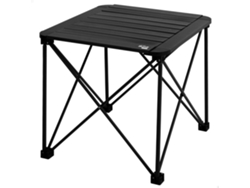 AKTIVE Mesa plegable camping antivuelco y desmontable c/bolsa transporte