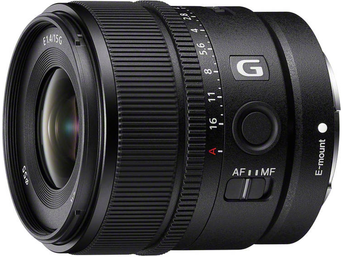 Objetivo SONY E SEL15F14G (Negro - Encaje: Sony E - Apertura: f/1.4 - f/15)