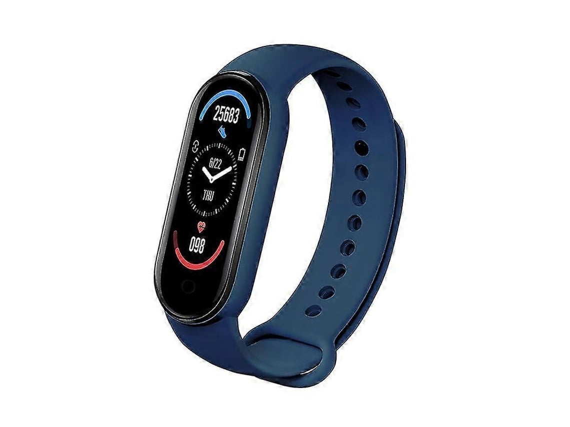 Pulsera inteligente Mi Band 6, reloj deportivo con monitor de actividad física y presión arterial Ly Ebike