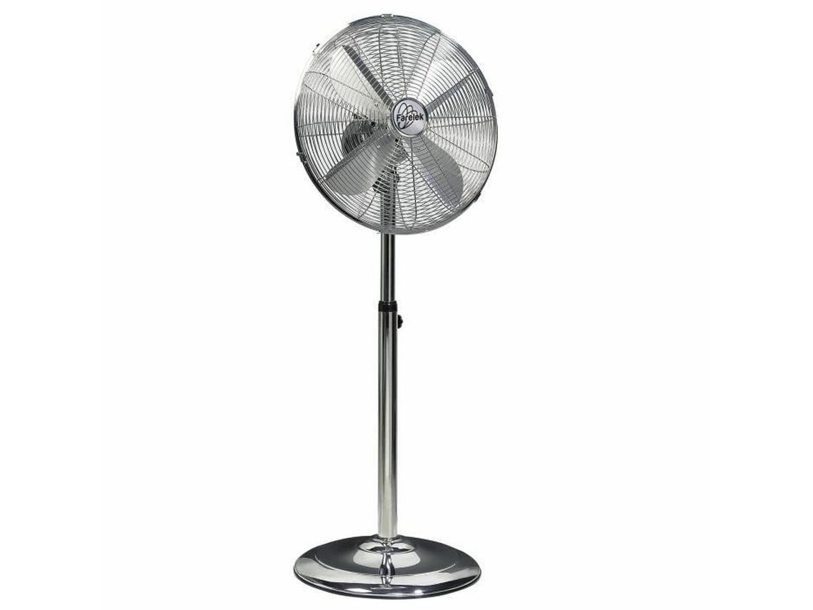 Ventilador de Pie FARELEK Plateado Ø 40 cm
