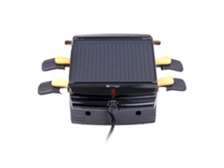 Parrilla eléctrica con mínima producción de humo y 4 bandejas para hornear