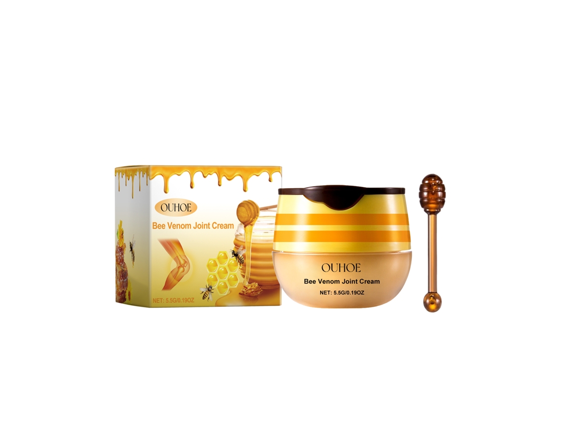 Crema de veneno de abeja para el alivio de las articulaciones