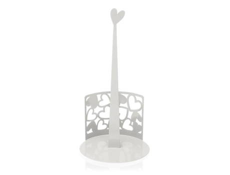 Portarrollo De Papel De Cocina Versa Kamira Metal Acero (15 X 30 X 15 Cm)