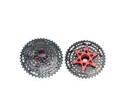 Rueda libre para bicicleta de montaña, ultraligera, 1 pieza, 8 velocidades, 42 dientes, color negro, OEM