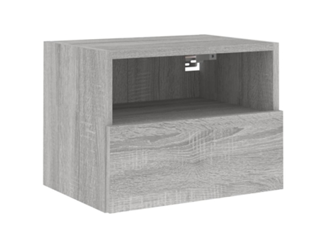 Mueble de pared TV madera de ingeniería gris Sonoma VIDAXL (40 x 30 x 30 cm)