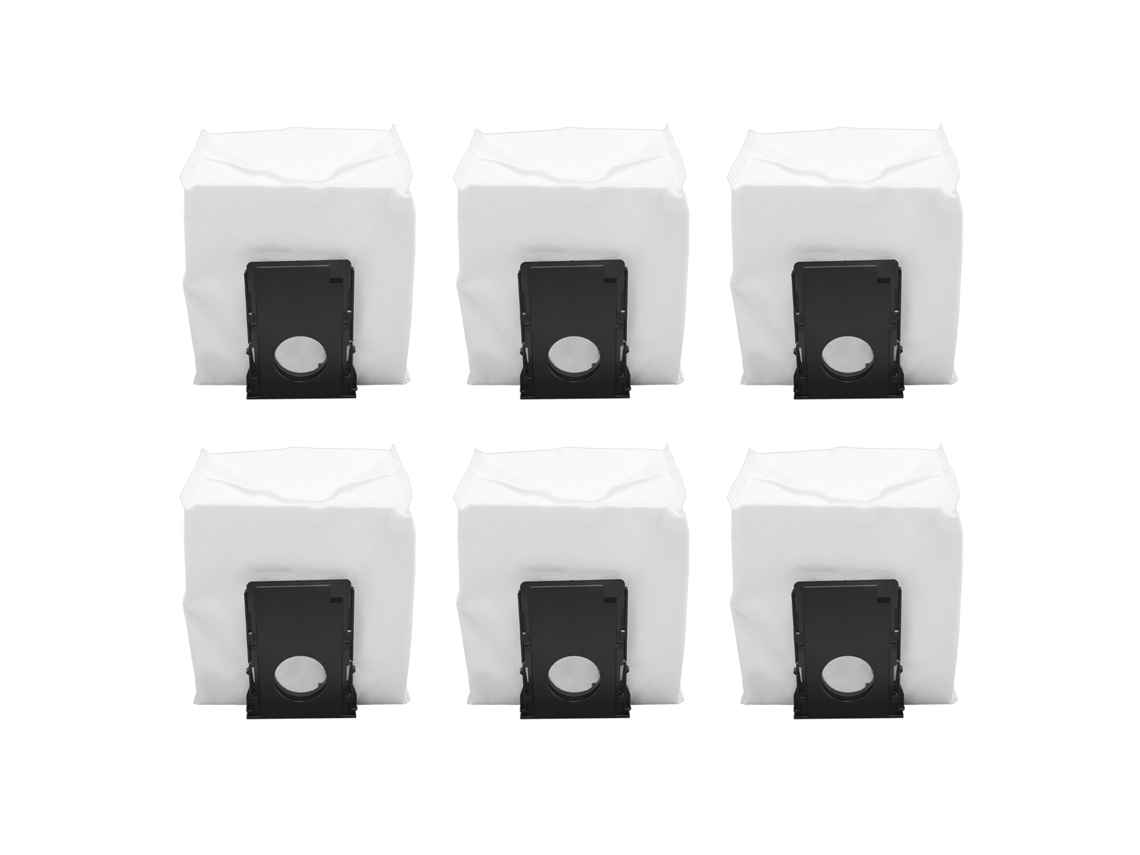 6 Bolsas Para El Polvo Para Aspiradoras Robot W20, W20 Pro Y J20, Fabricadas En Tela No Tejida.