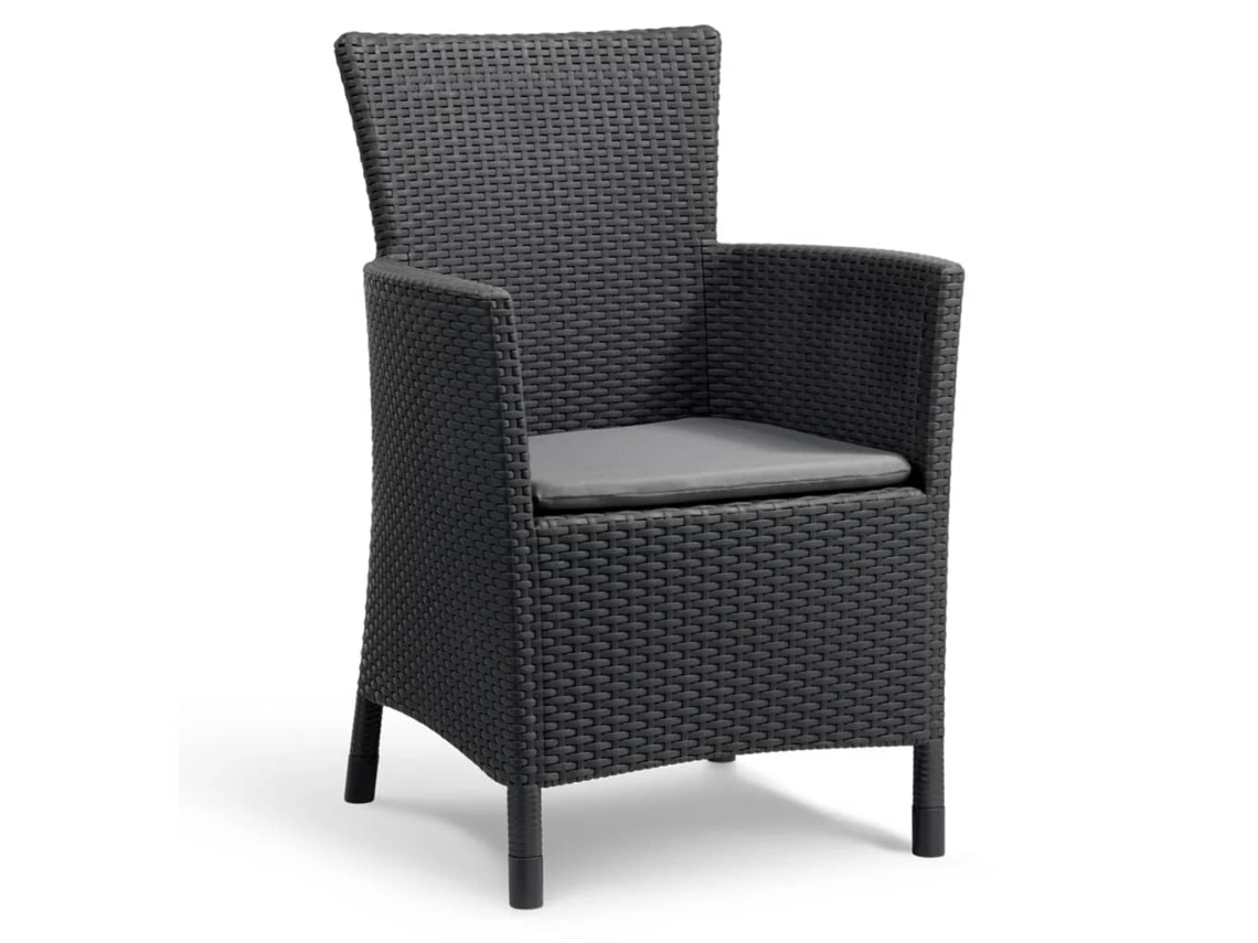 Silla Jardin KETER Gris Plástico