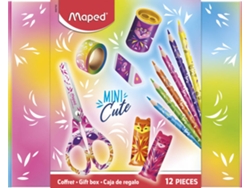 Conjunto de Papelaria MAPED Caja De Regalo Mini Cute (12 Unidades)