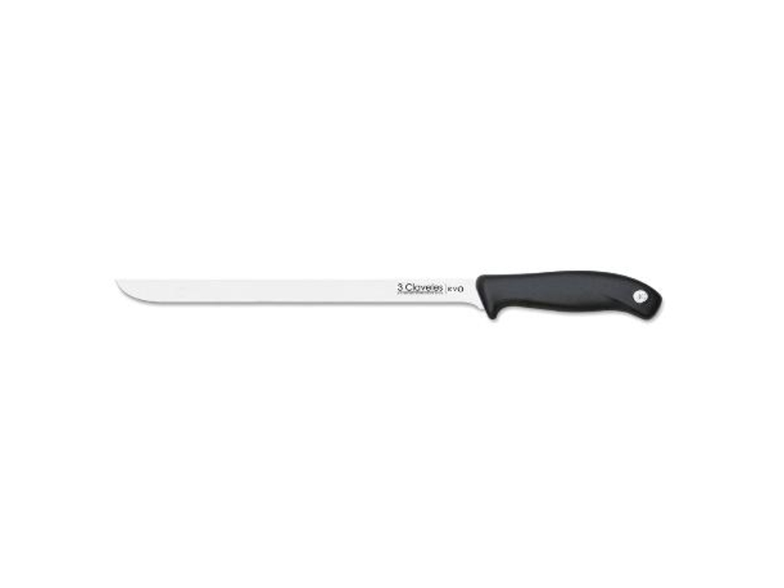 3 claveles cuchillo evo pl.jamonero 25 cm-10 e 01359