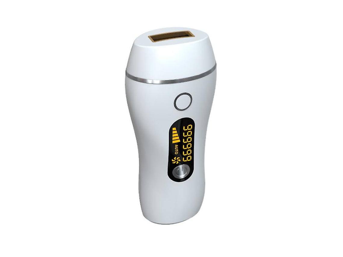 Depiladora IPL Yizhood, 999.999 destellos, 2 modos, 6 niveles, color plata, profesional