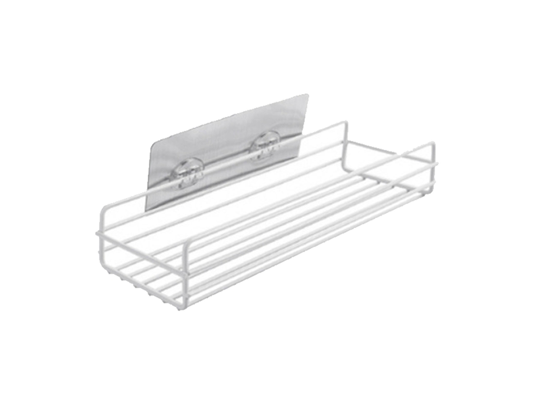Estantería blanca para baño - No requiere taladro