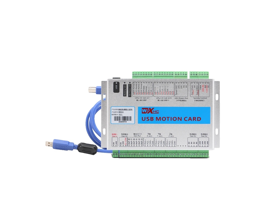Placa de control de movimiento CNC, 2000 kHz, controlador USB Mach3, 3 ejes OEM