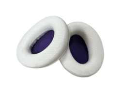 Almohadillas para auriculares Kingston KHX-HSC-PYPERX Cloud Soft Foam, blancas/moradas