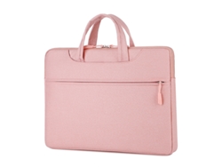 Bolso para portátil Chennnls rosa sin tirantes de 15,6 pulgadas