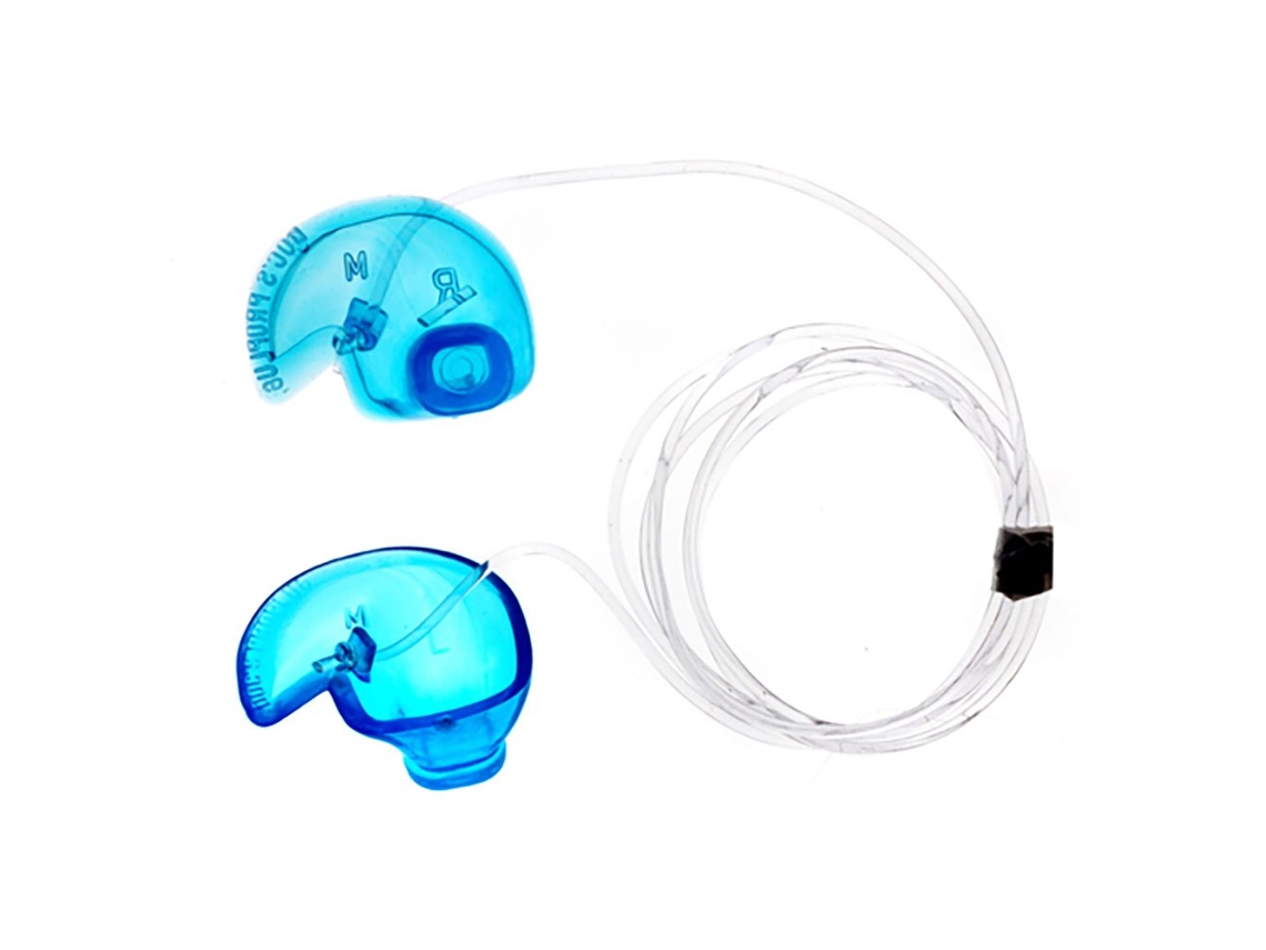 Tampões de Ouvido com Trela Pro Azul Ldocsplugs