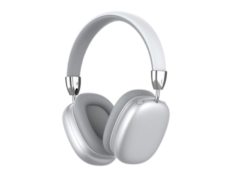 Auriculares Bluetooth KARMADALE plateados Inalámbrico Plegable Deportes Subwoofer Juego de computadora móvil Cancelación de ruido Música