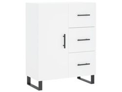 Maison Exclusive - Aparador De Madera De Ingeniería Blanco 69,5x34x90 Cm