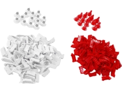 Kit De Drift Para Coches Rc: 200 Piezas De Valla De Carreras De Abs + 30 Conos Para Coches A Escala.