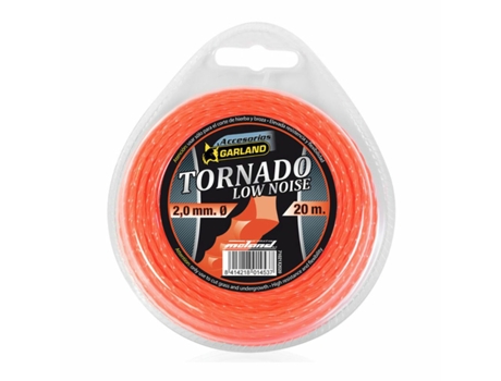 Hilo de recortadora GARLAND Tornado X 71021X2020 20 m 2 mm Bajo nivel de ruido
